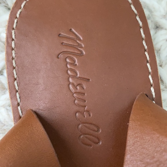 Madewell Like New Tan Leather Sandals - Picture 3 of 3